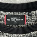 Superdry Dress Womens Medium Black Gray Cut & Sew Sweatshirt Dress Streetwear Photo 6