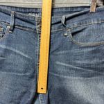 Denizen Levi's Denim Shorts Cuffed‎ Hem Mid Rise Stretch Blue Size 12 Photo 4