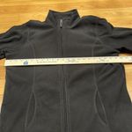 Lands' End LANDS’END womens brown zip up fleece size large . Photo 5