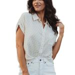 NWOT The Normal Brand Fresh Water Camp Shirt button up w/ front pocket Photo 1