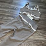 Fabletics NWT set high waisted sculpt knit cut out back legging and sport bra Photo 8