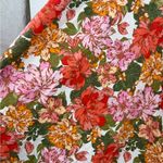 Zingara Swimwear Floral Vibrant Beach Pink Flowing Y2K Bohemian Size Small 26 Orange Photo 4