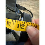 No Boundaries  NB211129 Black Leather Mesh Beach Tote Bag Photo 7