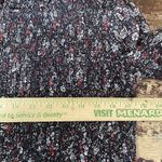 Veronica Beard  Faire Crewneck Bishop Sleeve Smocked Top Floral Silk Blouse 10 Photo 4