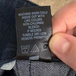 Hot Topic High Rise Pants Skinny Fit Jeans Side Zip Denim Dark Blue Size 5 Photo 4