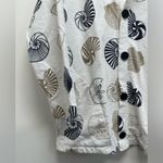 Michigan Rag Company shell pattern light knit jacket size large White Size M Photo 2