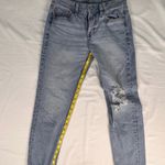 American Eagle  90’s Skinny Denim Jeans, Size: 4 Short Photo 3