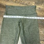 Lululemon Low Rise Leggings Pant Women’s Size 4 Heathered Green Soft Photo 2