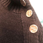 ZARA  KNIT BLACK MOCK NECK SWEATER Photo 3