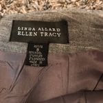 Ellen Tracy Linda Allard  grey wool pinstripe skirt Photo 5