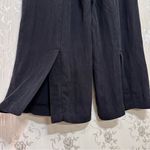 INDUSTRY Republic Clothing Tie Front Wide Leg Black Pants Small/Medium Size undefined Photo 7