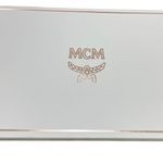 MCM Visetos Leather Clutch Bag in Pink New with Tag Photo 10