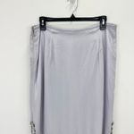J.Crew Collection Knee Length Organza Slip Skirt Jewels Misty Grey US 8 NWT Photo 11