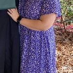 Sienna Sky Royal blue and white floral dress Photo 0