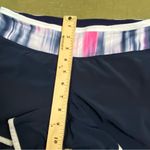 Lululemon  Size 4 Turbo Run Shorts Navy Blue Pull On Activewear Gym Yoga Photo 3