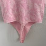 Free People Intimately Pink Floral Stretch Bodysuit XS/S Photo 5