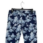 Gap 1969  Women's‎ Jeans Always Skinny Floral Mid-Rise Stretch Denim Blue 26/2R Photo 7