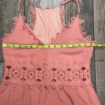 Lulus Take A Moment Light Pink Lace Mini Dress Size Medium Photo 11