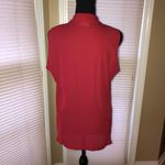 NY& Company Faux Wrap Blouse Orange Photo 3