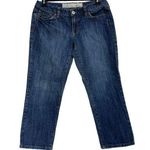 Loft Ann Taylor Petite SZ 4P Slim Cropped Jeans Low-Rise Pocket Medium Wash Blue Photo 0