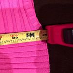 International concepts INC Lace-Up Ribbed Sweater Long Sleeves Pink V Neck Tie Up Front Rhinest… Photo 13