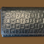 Tous  Womens Wallet Purse Embossed Logo Bear Black Leather  Photo 0