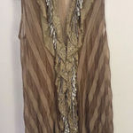 Pretty Angel  Sleeveless‎ Open Cardigan Kimono Lace Ruffles Fairy Feminine M Photo 0