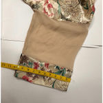 Vintage Inner Most Robe Women's Size Small Silky Kimono Style Floral Glam Sheer Gold Photo 6