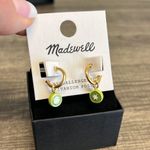 Madewell  | Green Hoop Earrings 🍋‍🟩🥝 Photo 2