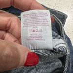 No Boundaries  Jr Size 21 Jeans Super High Rise Mom Destructed Relaxed Dark Wash Photo 10