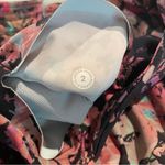 Lululemon  Base Pace High Rise Tight Leggings Stencil Blossom Red Multi 2 W5DRNS Photo 6