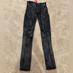 Spanx  Faux‎ Leather Moto Leggings Photo 2