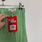 Elsie & Fred NWT  Green Sparkle Flare Pants Small Photo 2