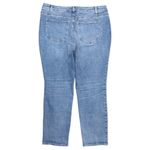 Talbots  Straight Leg Jeans Women’s Plus Size 16W Carolina Wash High Rise Stretch Photo 2