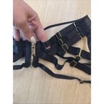 Bordelle Vita Suspender Garter Black Adjustable 24k Gold Plated S Xx1389 Photo 5