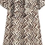 H&M Marni at brown and beige printed silk dress Photo 0