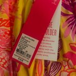 Lilly Pulitzer  Women’s XS Nevie Long Sleeve Off the Shoulder Calla Yellow Shirt Photo 2