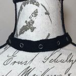 Gothic Black Grommet Punk Chocker New Photo 6