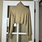 Princess Polly ZAHARA CROPPED TURTLENECK SWEATER BEIGE - 4 Photo 5