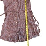 Anthropologie 11 1 Tylho Womens  Striped Button-Down Shirt Dress With Waist Tie Photo 5