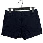 J.Crew Cotton Classic Chino Flat Front Slash Pocket Casual Shorts 000 Navy Blue Photo 10