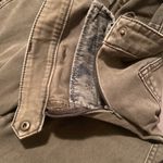 Pilcro and the Letterpress Pilcro Olive Green Skinny Ankle Zip Jeans Photo 4