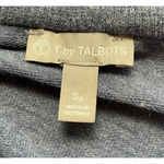 Talbots T By Blue Open Cardigan Activewear Jacket Long Sleeve Small Petite Photo 5