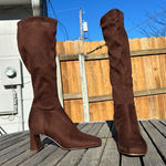 Steve Madden Hunny brown Knee High Boots size 6 winter heeled casual spring cute Photo 0