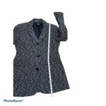 Muse Black & White Marled Blazer Size 10 Photo 5