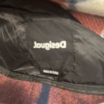 Desigual  Plaid High Neck Belted Poncho OS Tartan Cape Red Photo 3