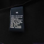 Perception New York peacock print empire waist scoop neck dress, 10 Purple Photo 13