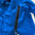 Kate Spade Like New Blue Zipper Blazer Sz Medium Photo 2