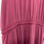 Athleta ‎ Berry Rose Women’s Romper size Large Tie waist Photo 8