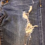 Abercrombie & Fitch  Dark Wash Distressed Skinny Jeans W26 L29 Low Rise Photo 10